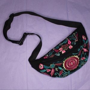 Floral fanny pack
